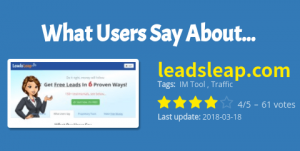 Leadsleap social reviews