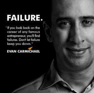 Evan Carmichael failure