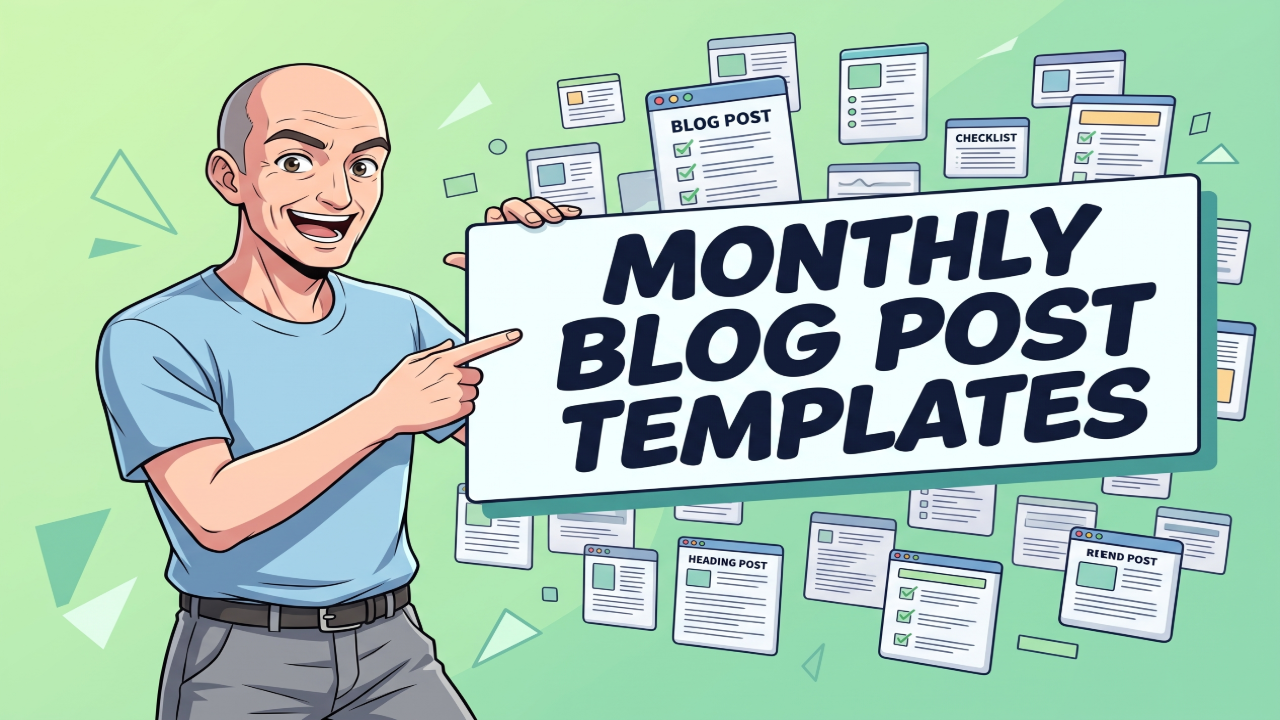 Evergreen Funnel Club Adds Monthly Blog Post Templates monthlyblogposttemplates
